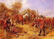 Robert Alexander Hillingford George II at the Battle of Dettingen oil painting